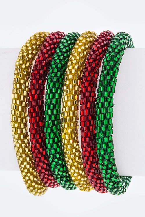 Nepal Roll Up Bracelet - Loving It Shop