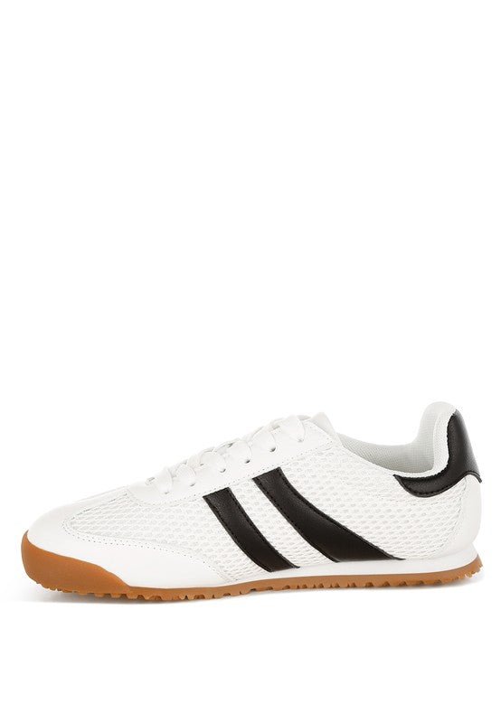 Blaster Casual Striped Lace - Up Sneakers - Loving It Shop