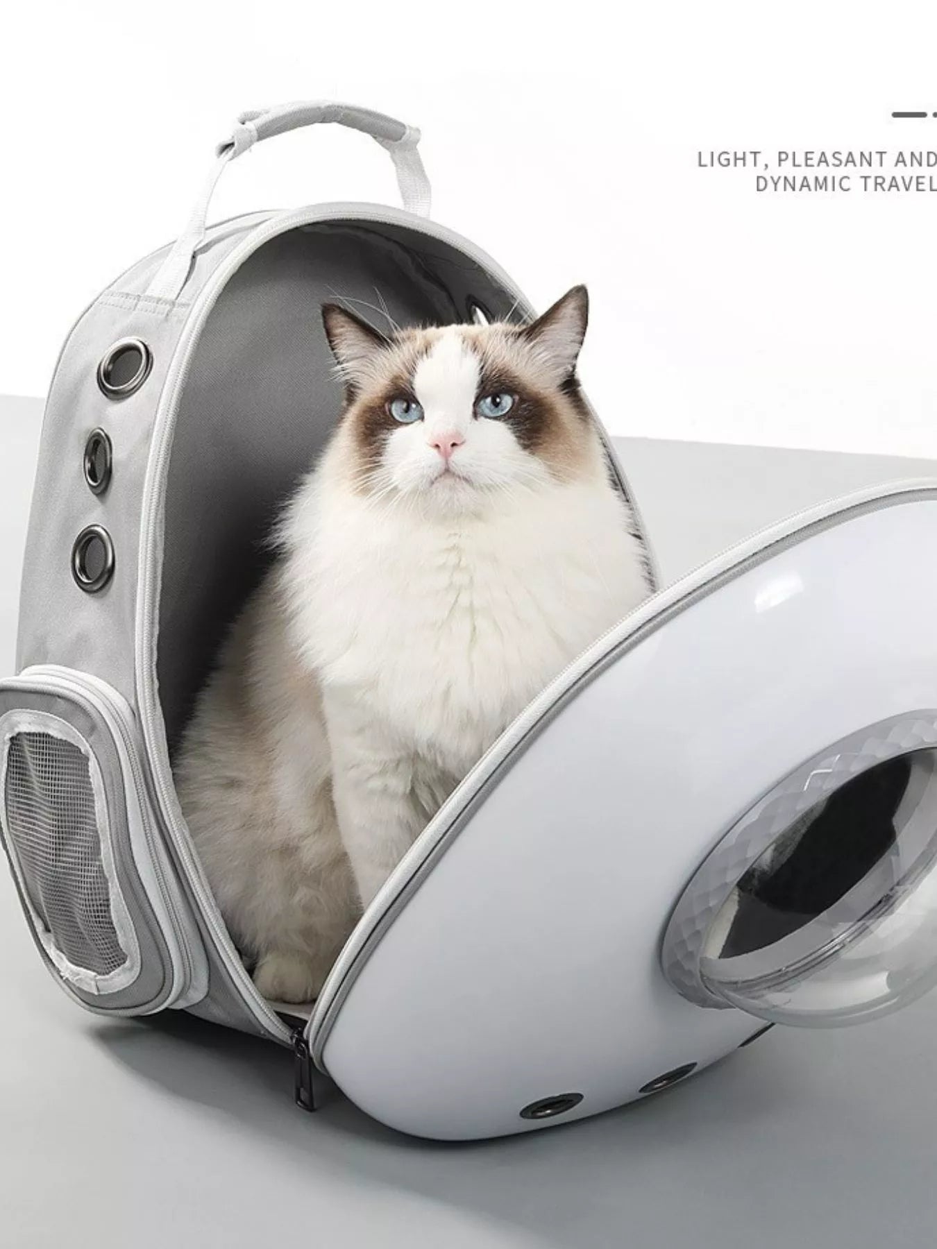 Space Capsule Transparent Pet Carrier Backpack - Loving It Shop