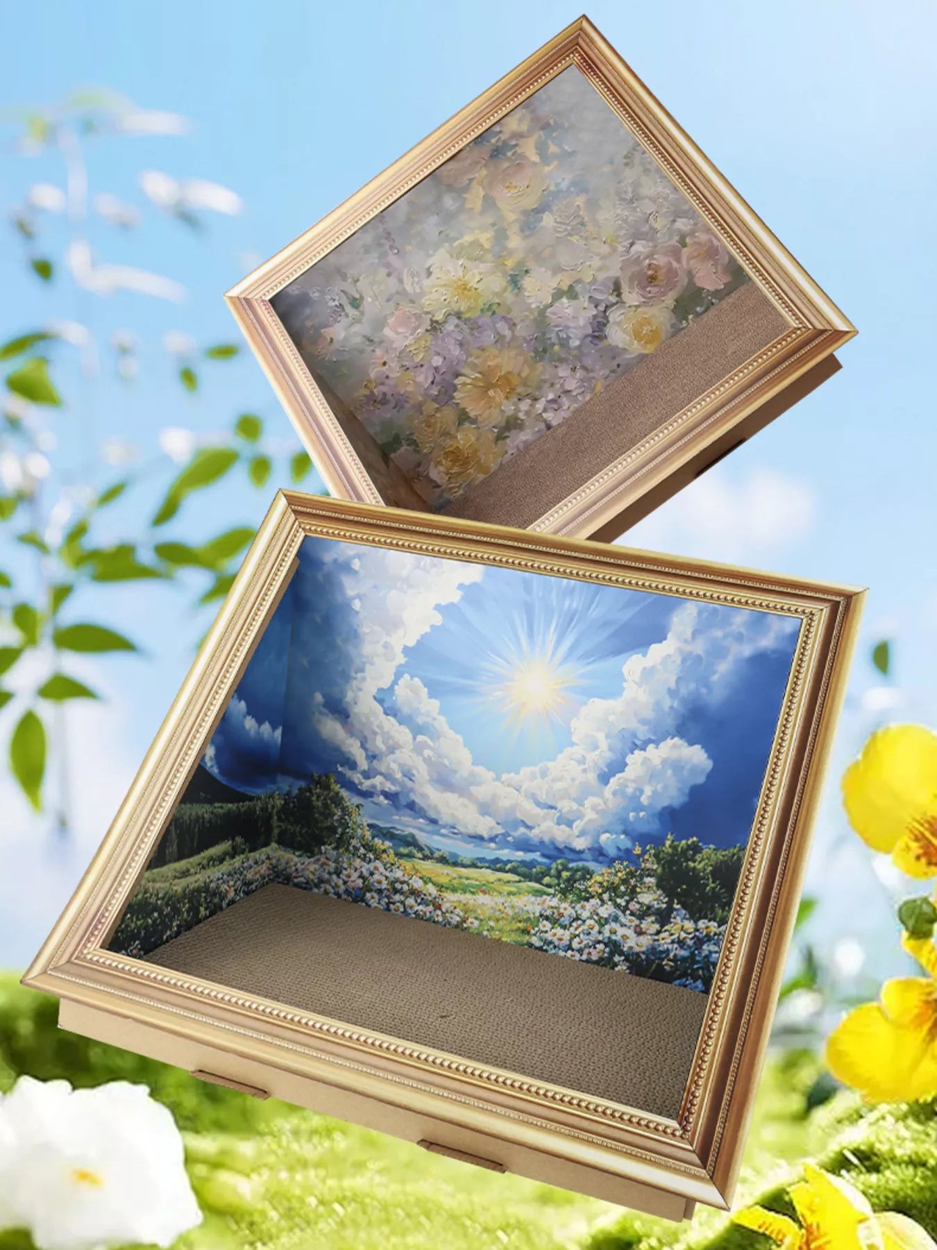 Artistic Frame Cat Scratcher Nest - Loving It Shop