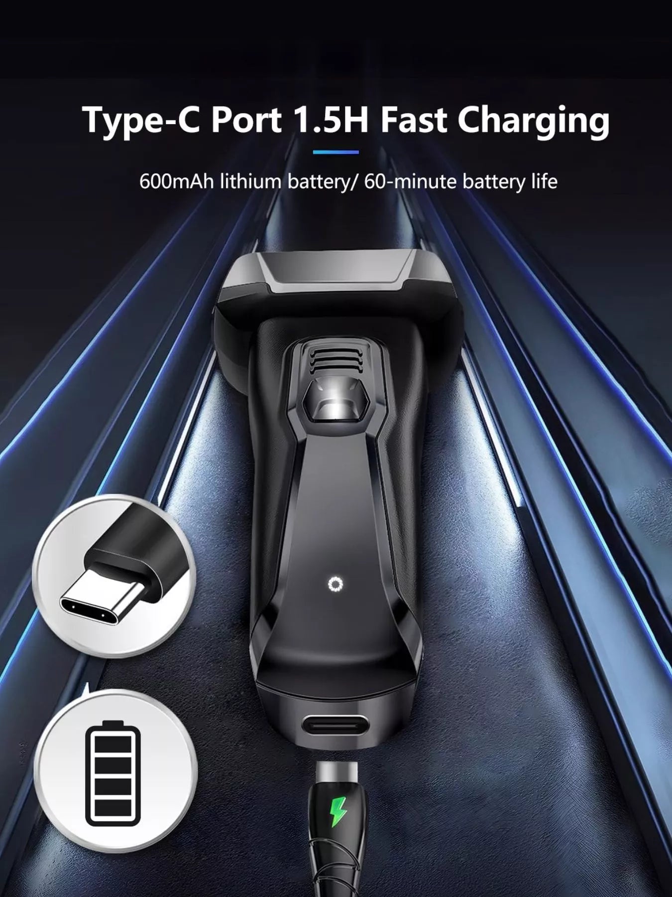 Rechargeable Electric Shaver - Loving It Shop