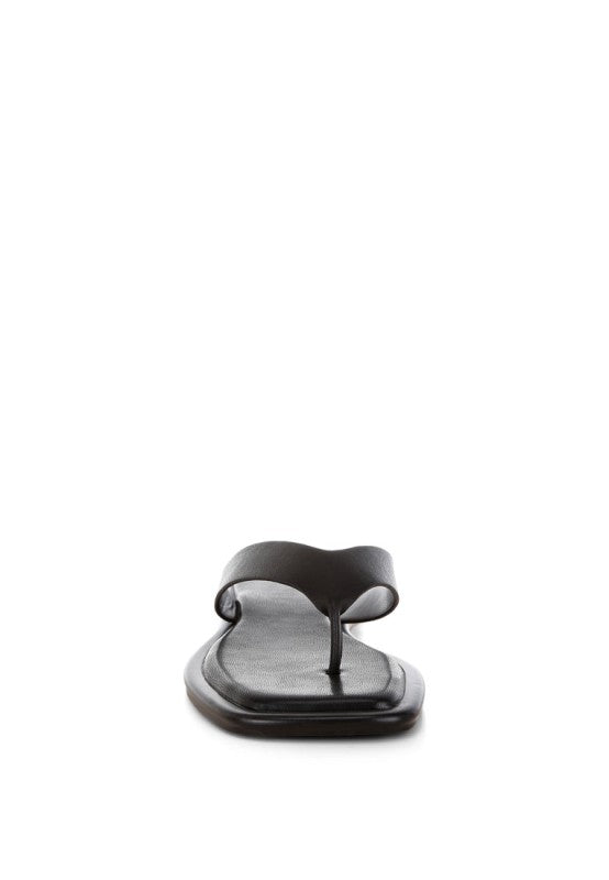Makawi Thong Toe Slip Ons
