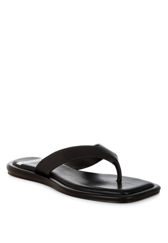 Makawi Thong Toe Slip Ons