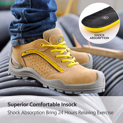 Safety Shoes, Anti-static, Puncture &amp; Crush Resistant