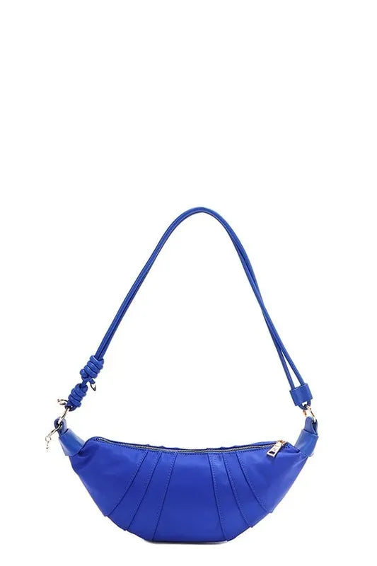 Color Patch Croissant Bag