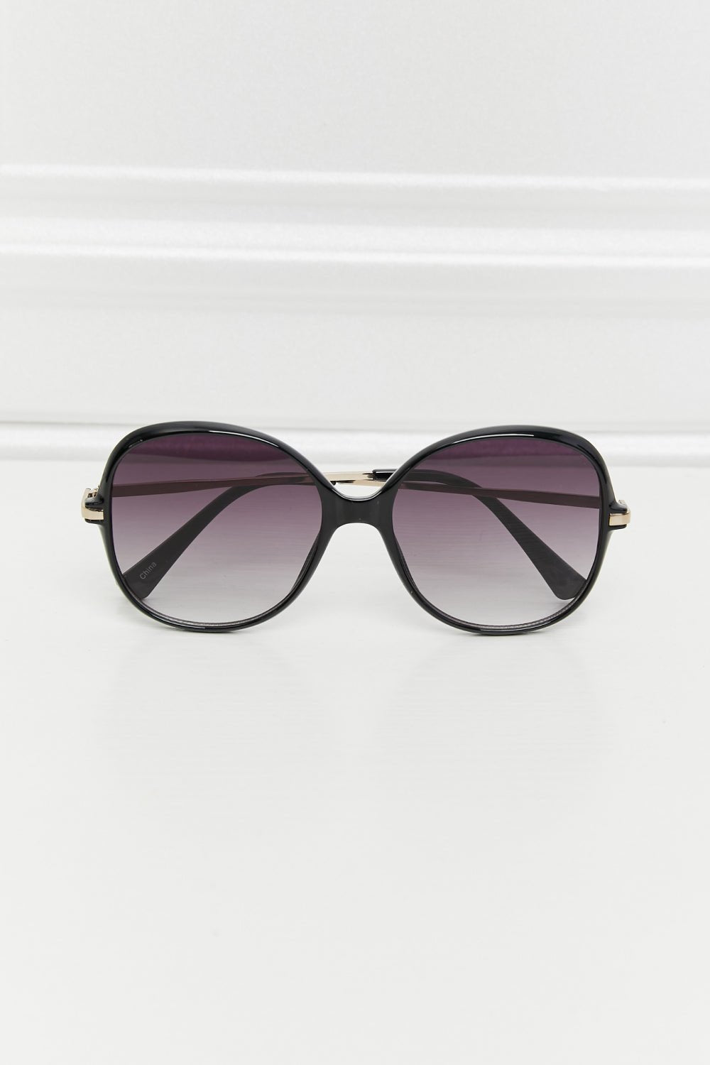 Metal - Plastic Hybrid Full Rim Sunglasses - Loving It Shop