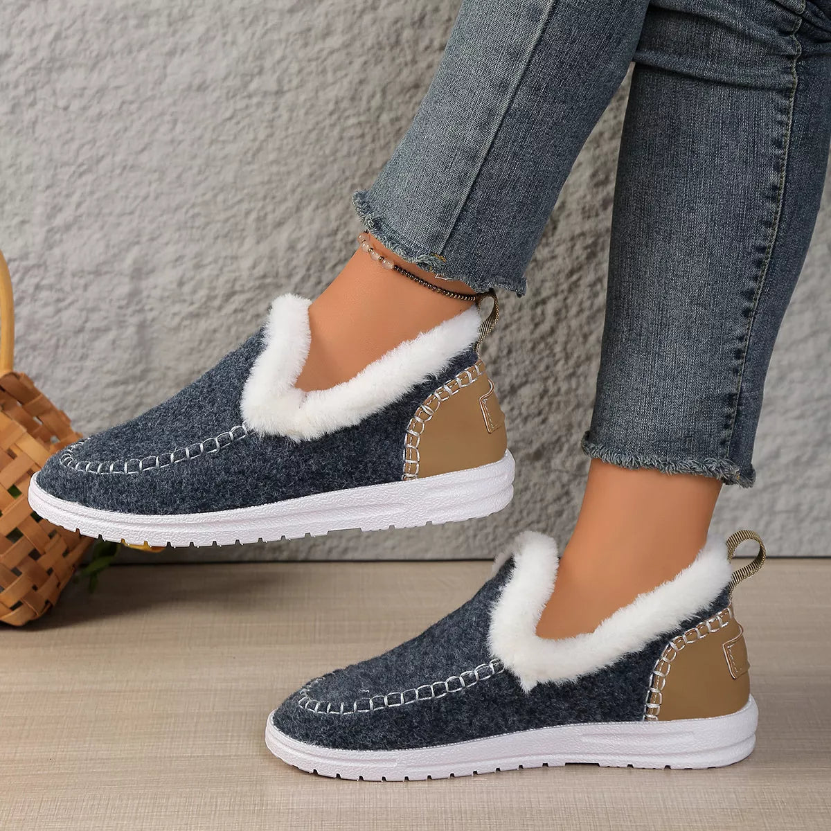 Plush - Lined Slip - Ons - Loving It Shop