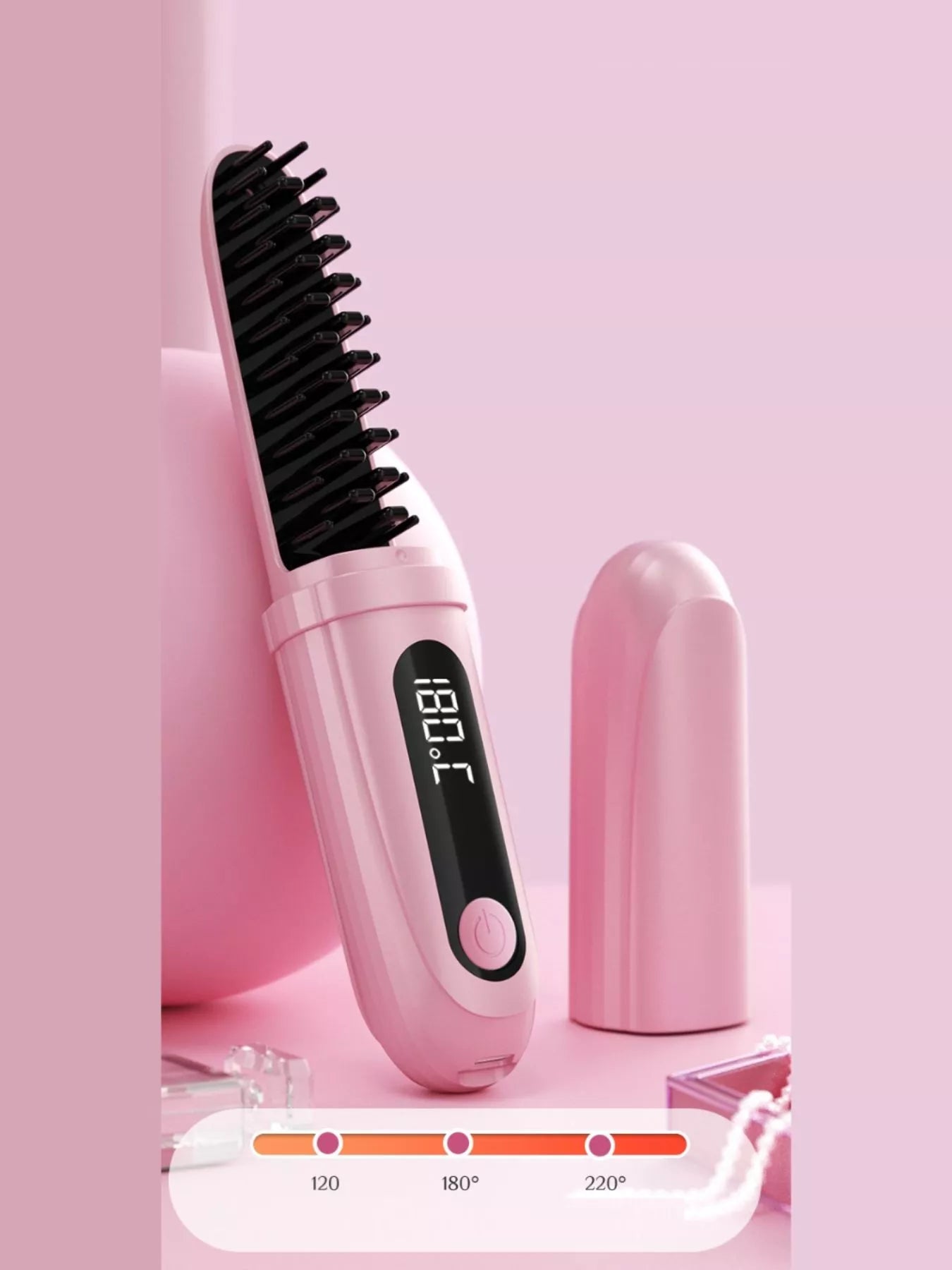 Portable Heated Straightening Comb - Loving It Shop
