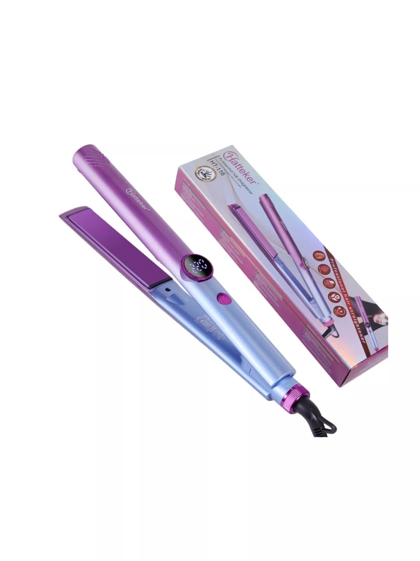 Adjustable Temperature Iron Straightener - Loving It Shop