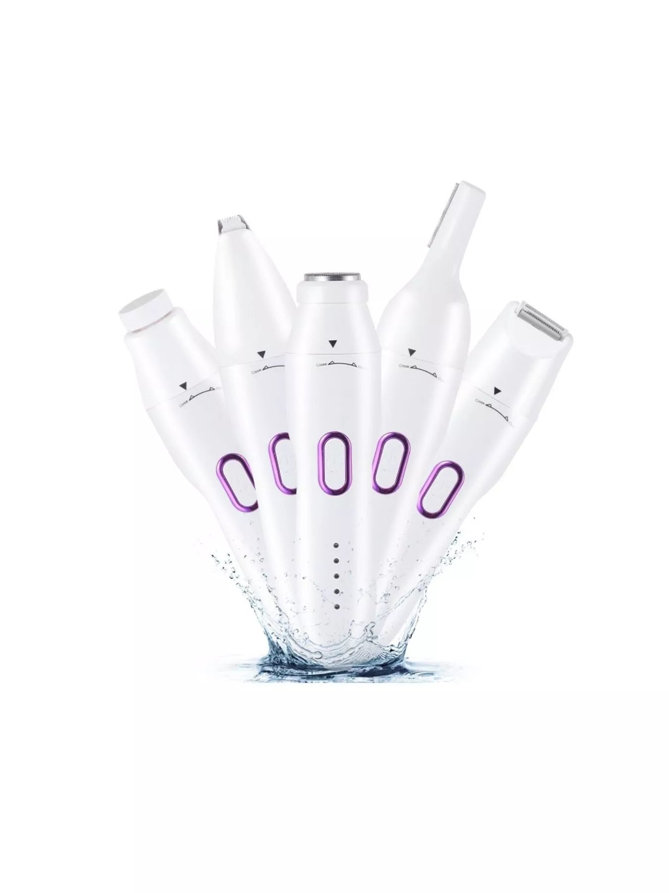 5 - in - 1 USB Rechargeable Portable Hair Trimmer - Loving It Shop