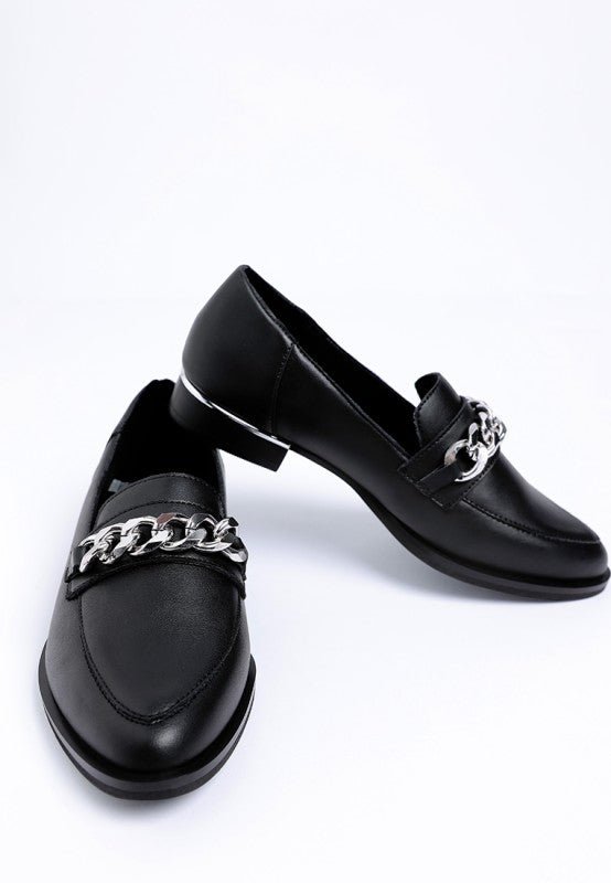 POLA Leather Horsebit Loafers - Loving It Shop