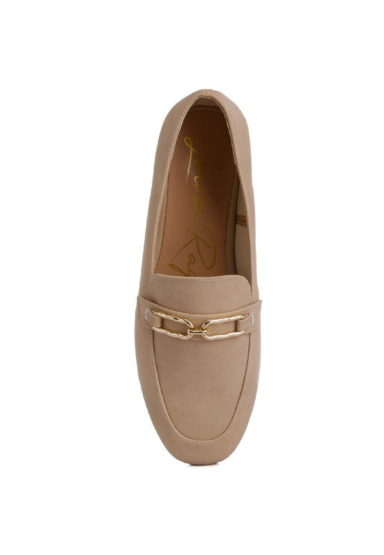 Tassilo Timeless Faux Leather Horsebit Loafers