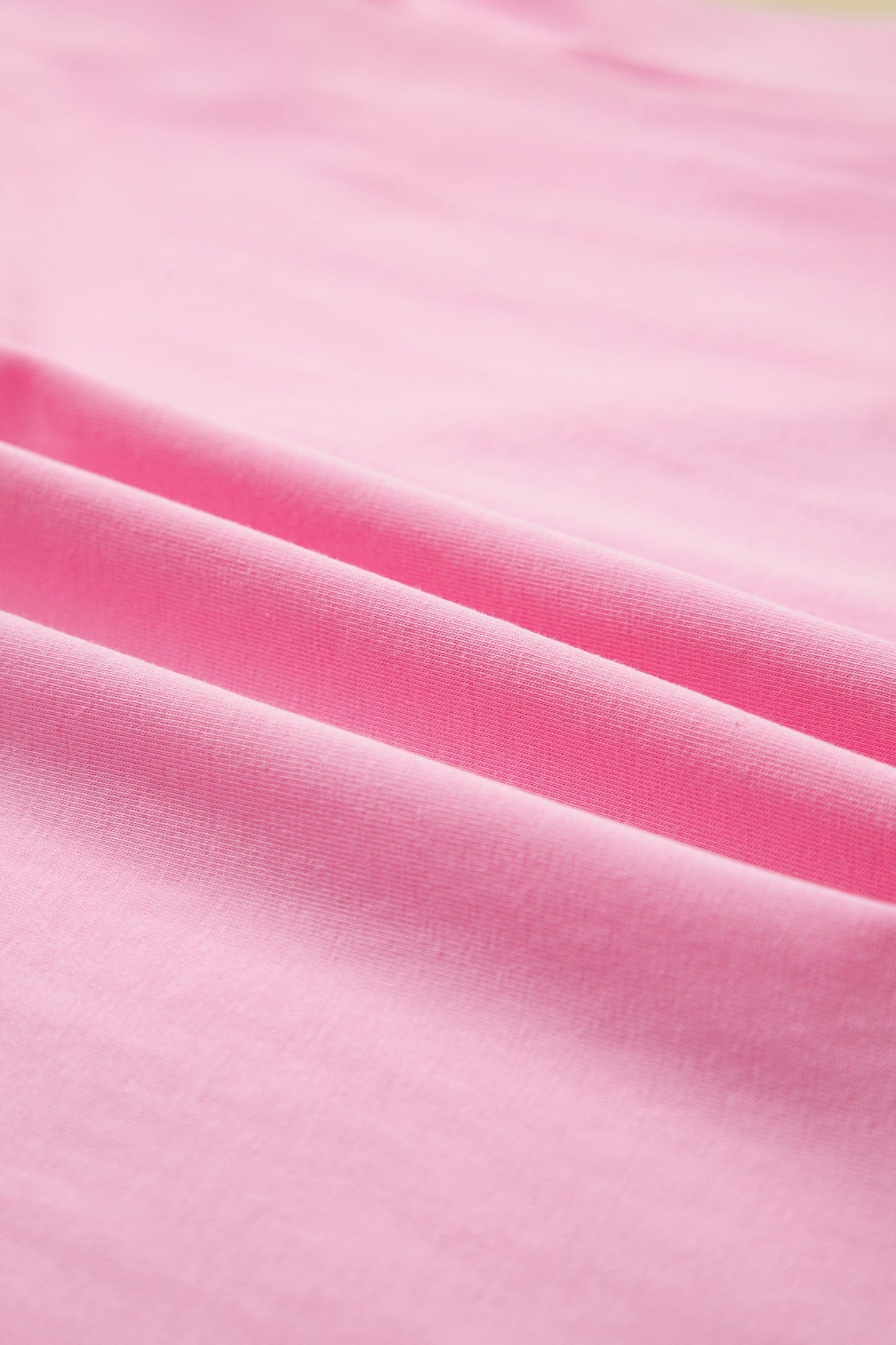 Pink Eyelash Floral Lace Patchwork Half Sleeve Oversize Tee