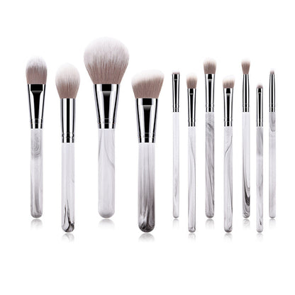 11-Piece Makeup Brush Set with Landscape Powder Brush