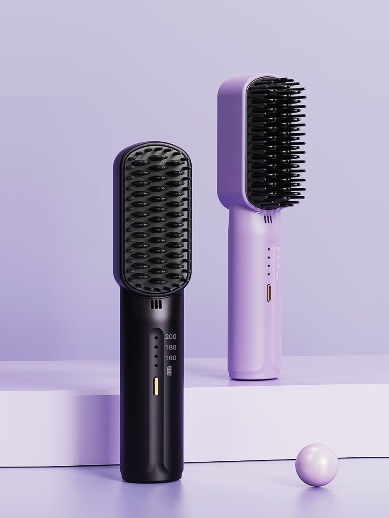 Portable Heated Straightening Comb - Loving It Shop