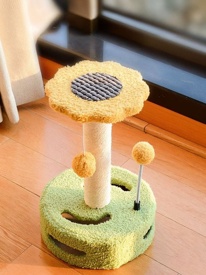 Cat Scratching Posts with Dangling Balls - Loving It Shop