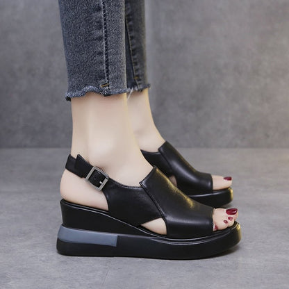 Platform Platform Wedge Fashion High Heel Sandals Women&