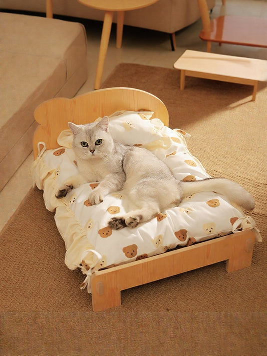 Wooden Pet Bed - Loving It Shop