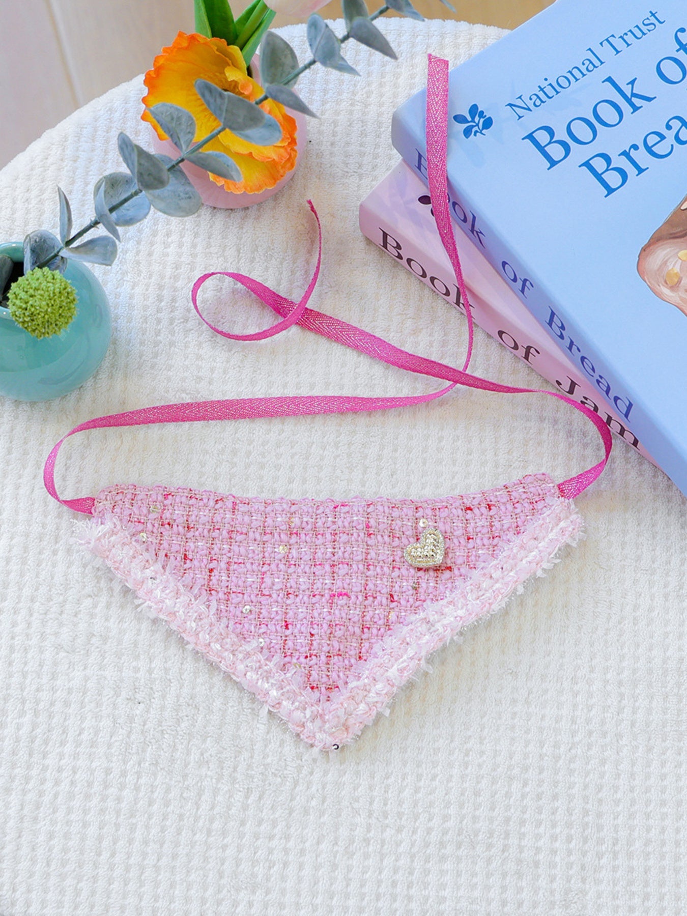 Triangle Tweed Pet Scarf - Loving It Shop