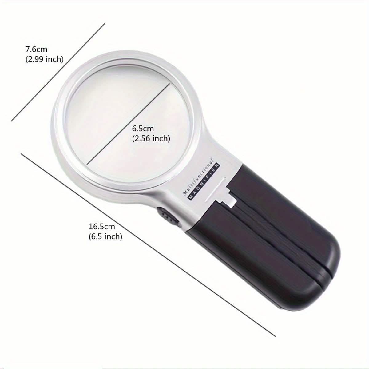 Foldable HD Multi-Power Magnifying Glass (Handheld &amp; Desktop)