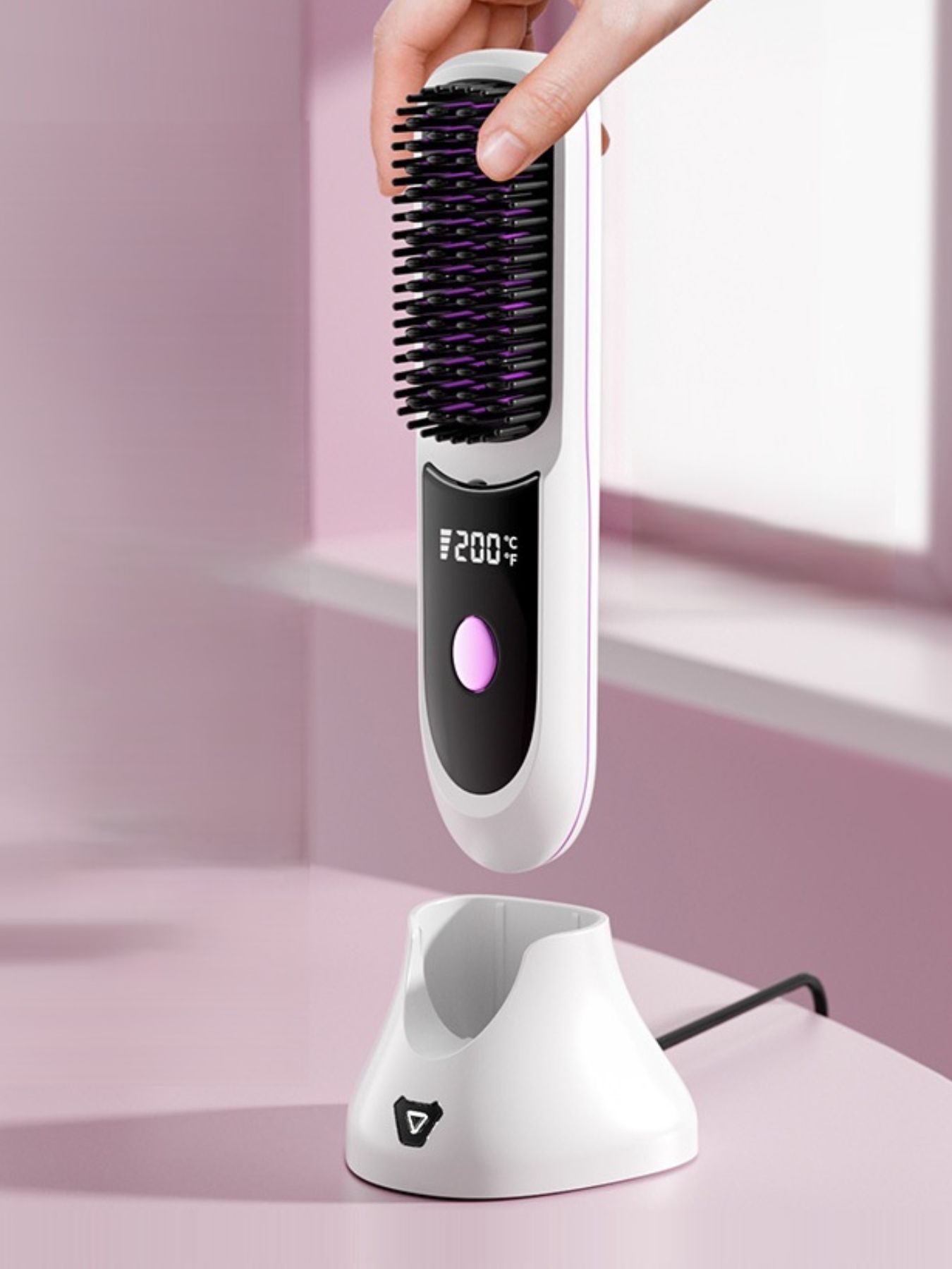 Fast Heating Anti - Scald Straightening Comb - Loving It Shop