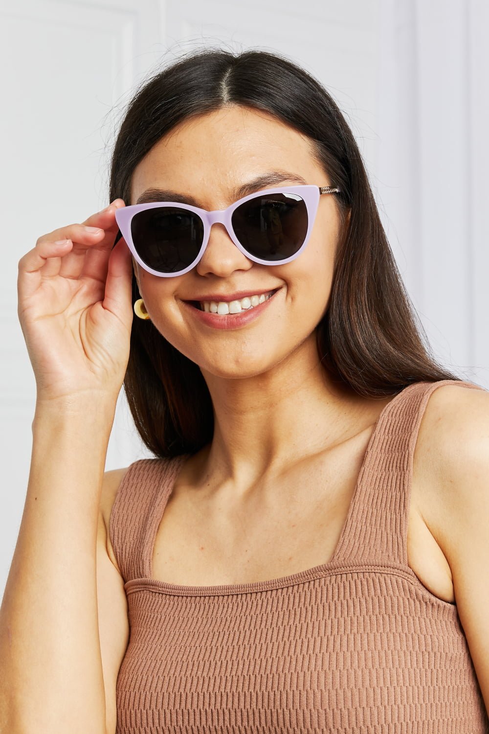 Cat - Eye Acetate Frame Sunglasses - Loving It Shop