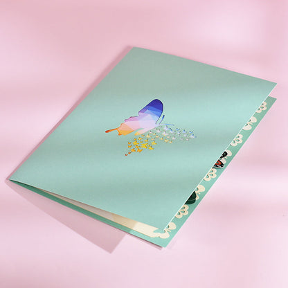 Butterfly Pop-Up Greeting Cards for Mother&