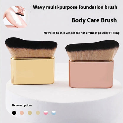 Large Wave Foundation &amp; Body Makeup Brush