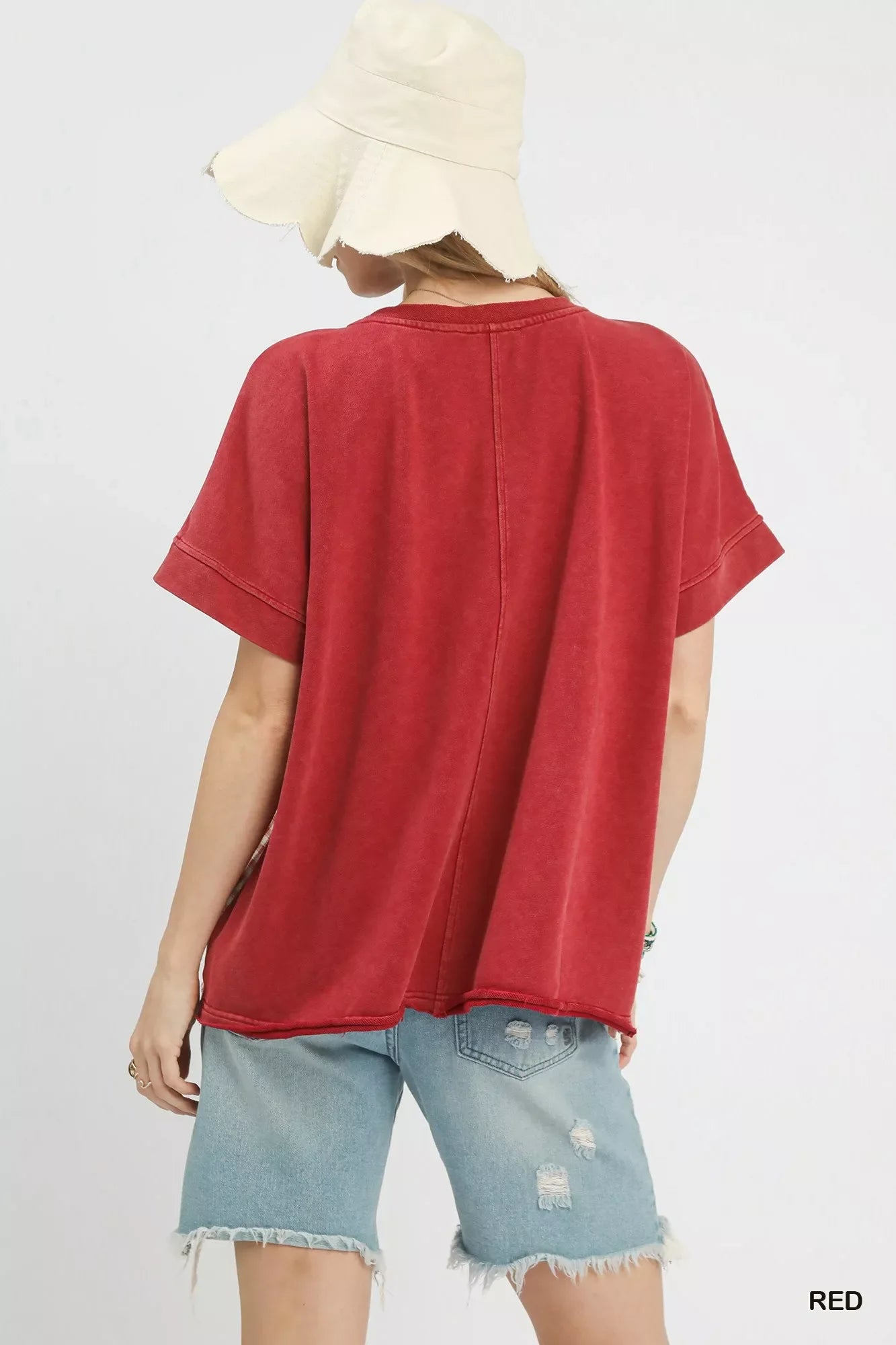 Mineral Wash French Terry Top