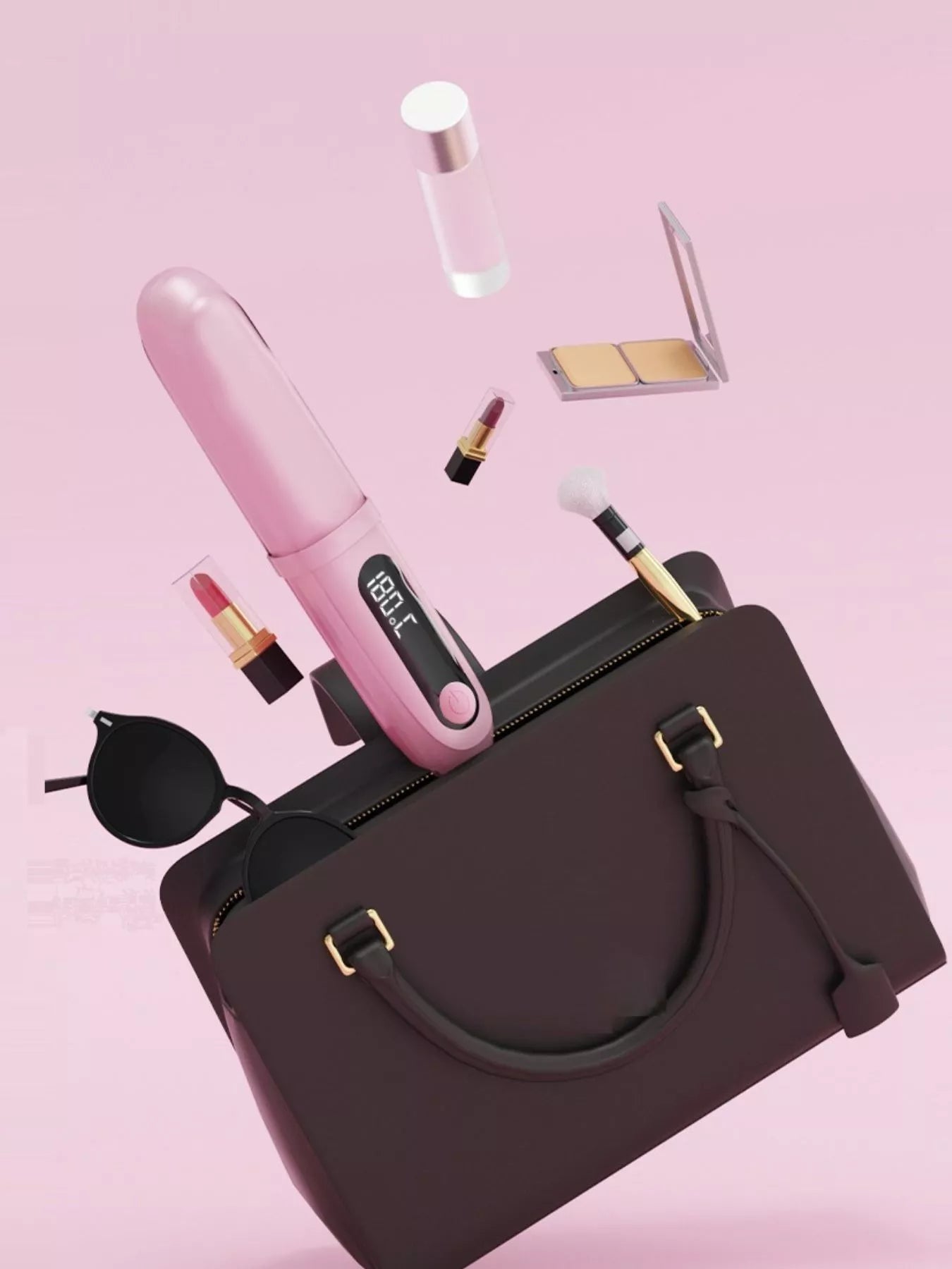 Portable Heated Straightening Comb - Loving It Shop
