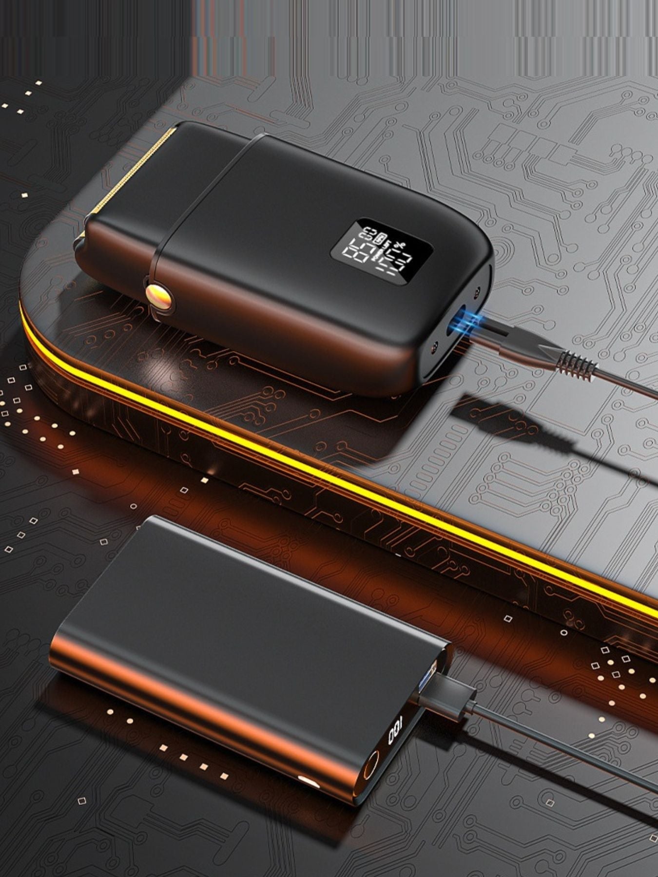 Portable Mini Shaver with LED Display - Loving It Shop