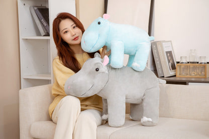Plush Toy Hippo Doll Children&