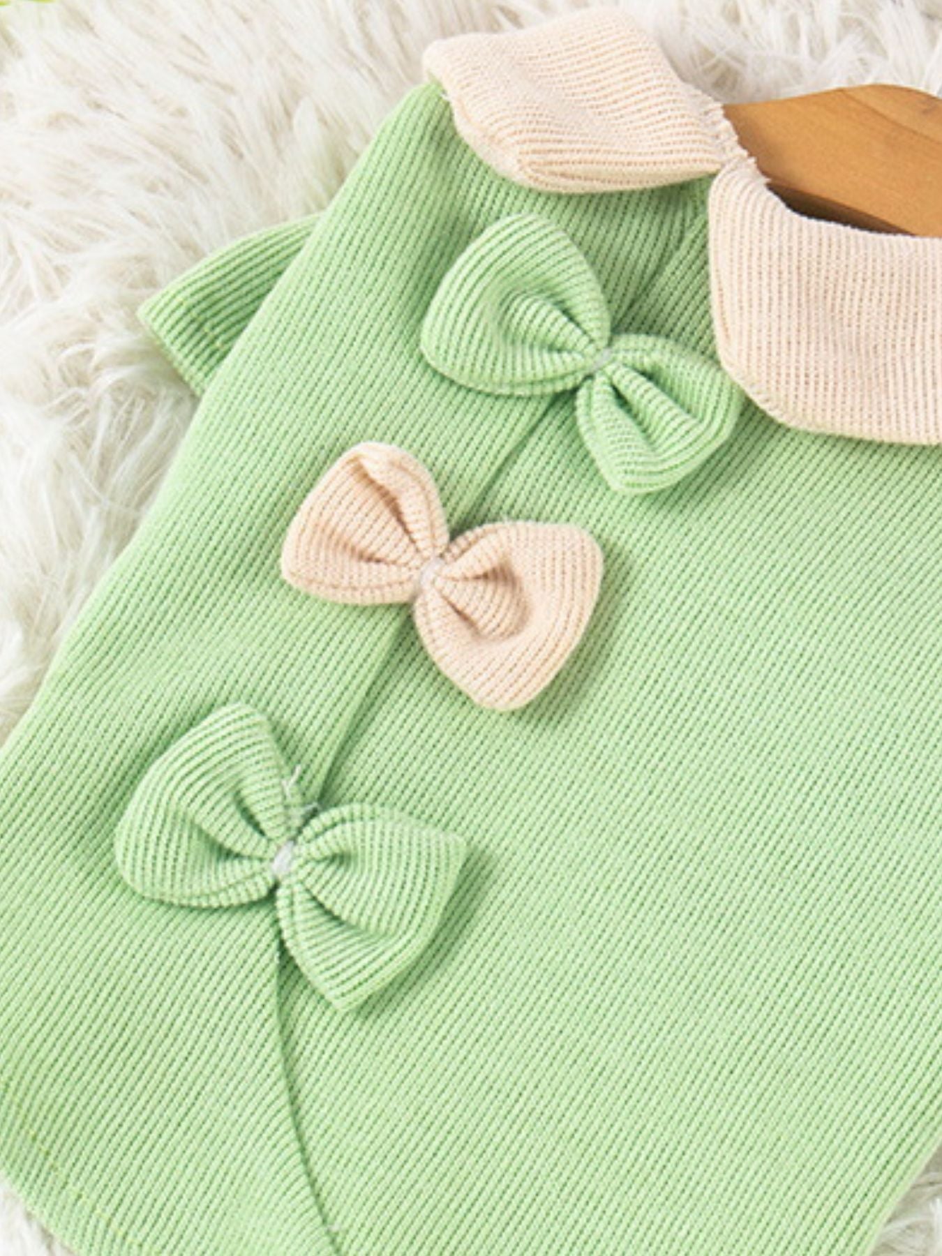 Bow Decor Pet Top - Loving It Shop