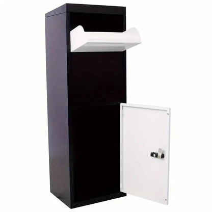 Galvanized Steel Parcel Mailbox w/Code Lock &amp; Mounting Hardware