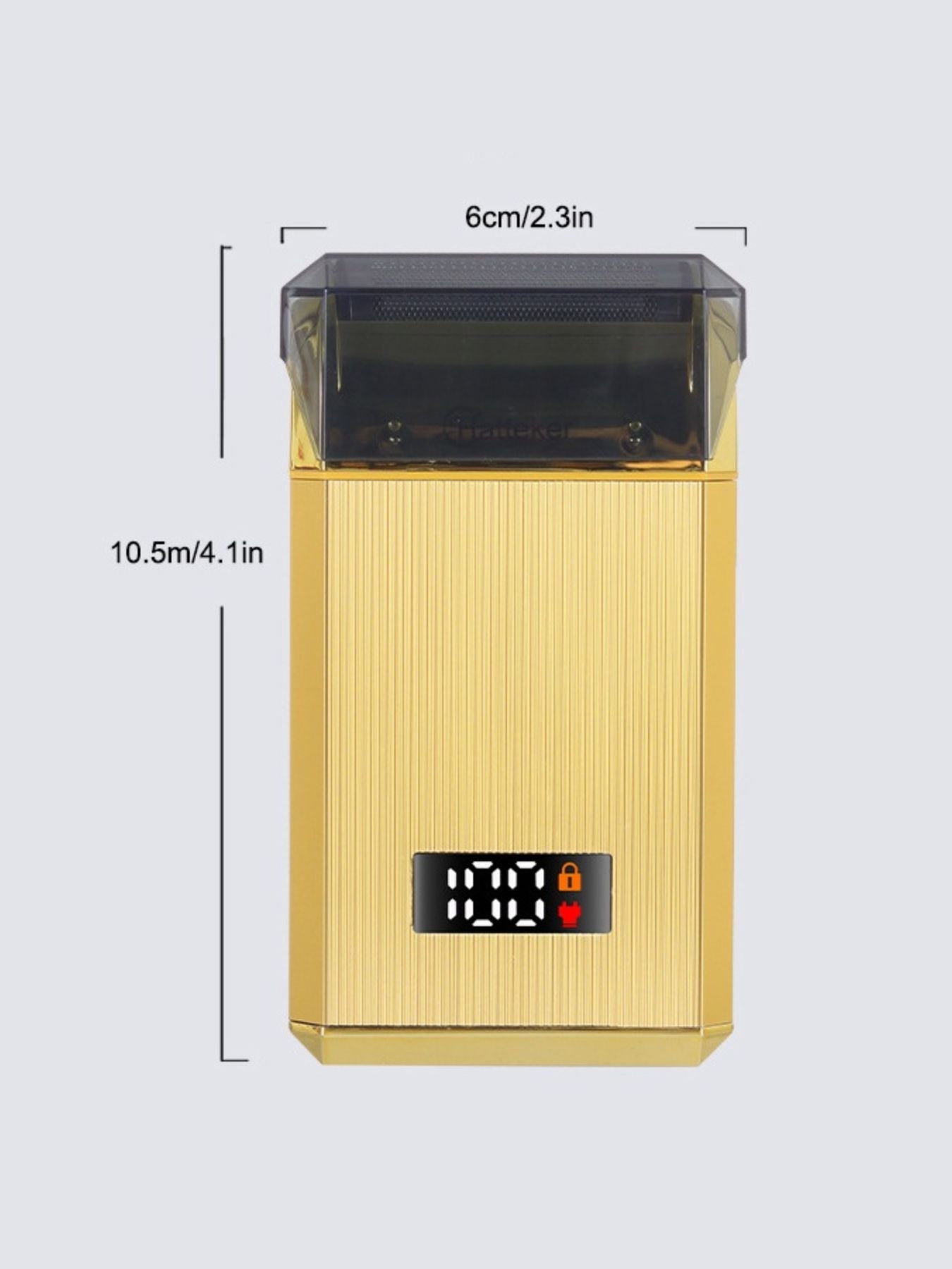 Portable Electric Foil Shaver with LED Display - Loving It Shop