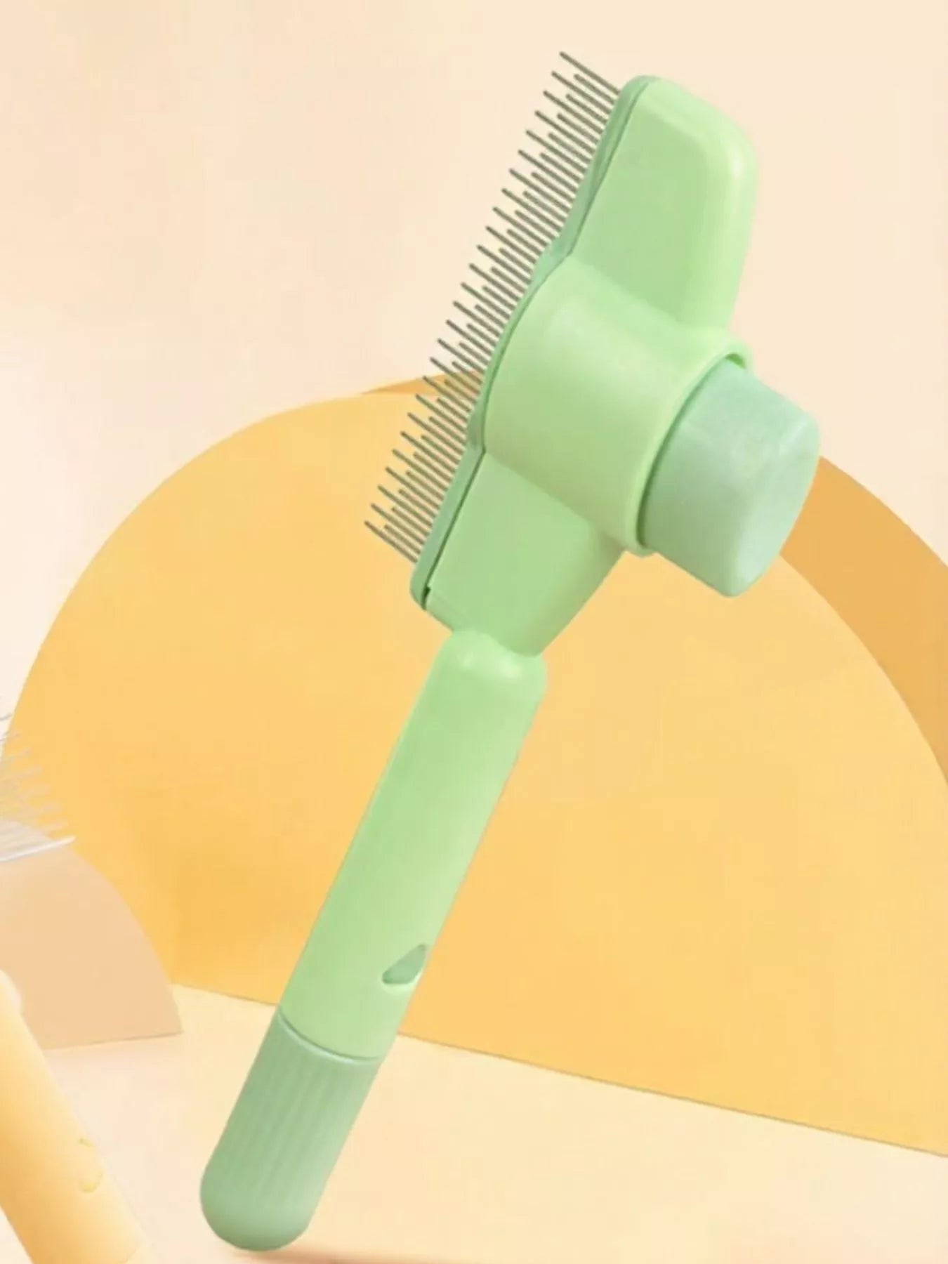 Self - Cleaning Slicker Pet Hair Remover Brush - Loving It Shop