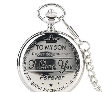 Quartz Pocket Watch - Stylish Gift for Mother&