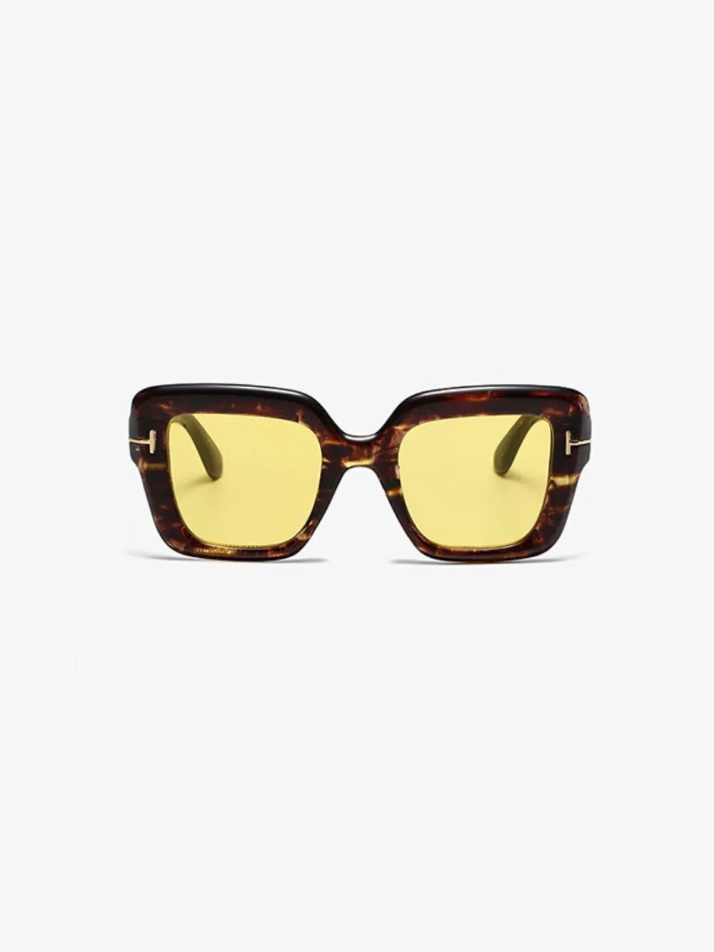 Polycarbonate Frame Square Sunglasses - Loving It Shop