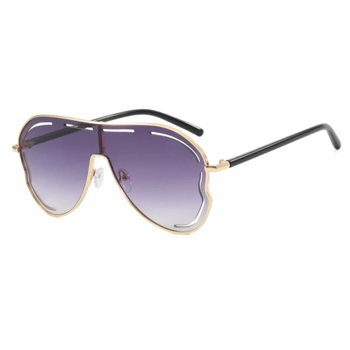 Oversized Aviator Gradient Sunglasses - Loving It Shop