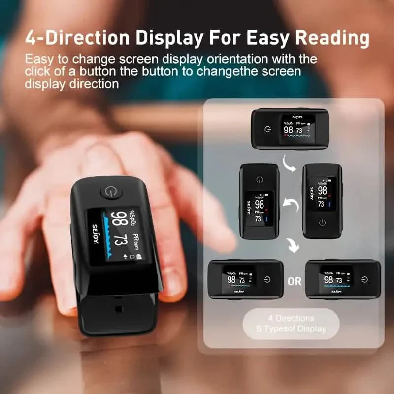 Oximeter Heart Rate Monitor &amp; Hypertension Detector