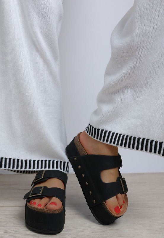 Impala Studded Faux Leather Slip Ons - Loving It Shop