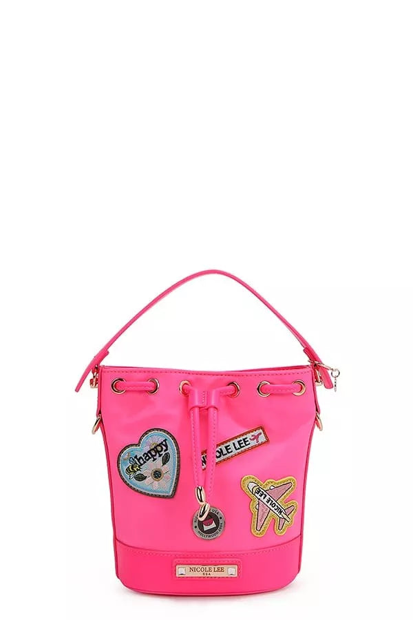 Color Patch Bucket Bag