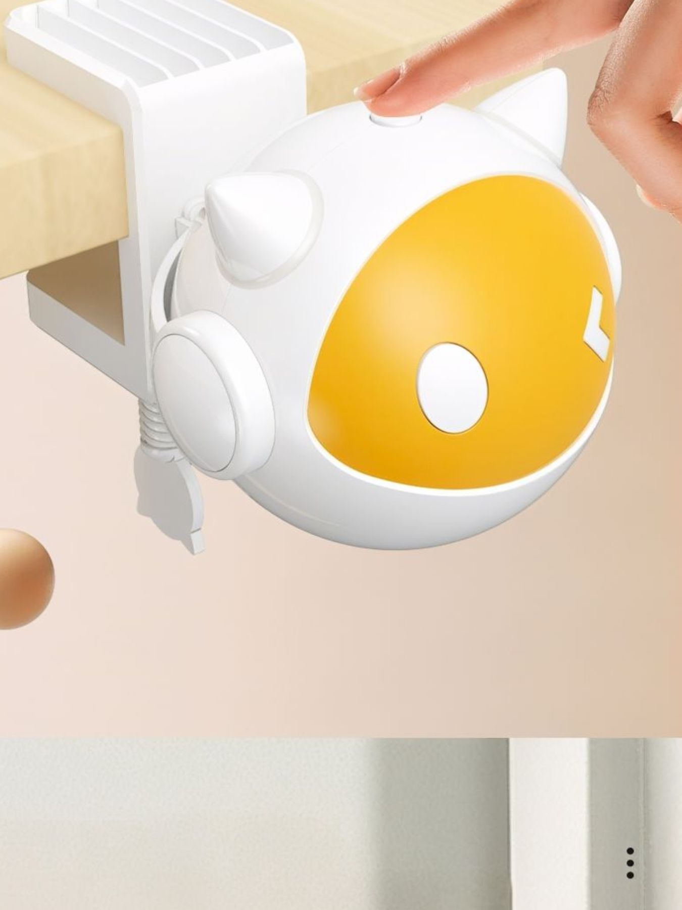 Interactive Hanging Cat Teaser Toy with Ball - Loving It Shop