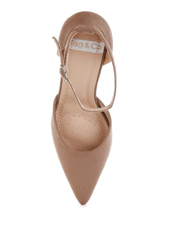 Dolona Microfiber Stiletto Heel Sandals - Loving It Shop