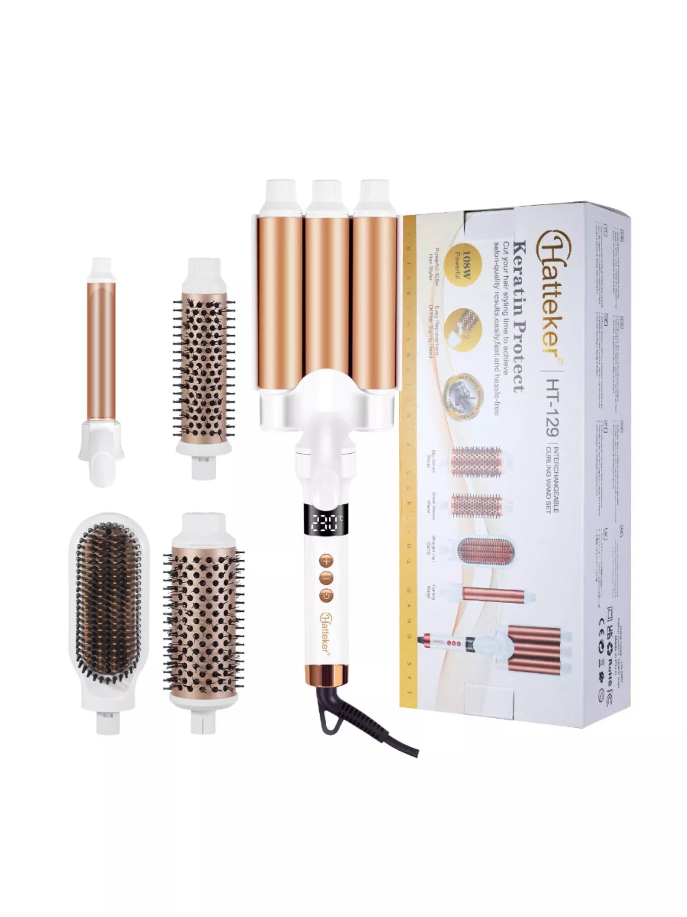 Fast Heating Curling Iron Set - Loving It Shop