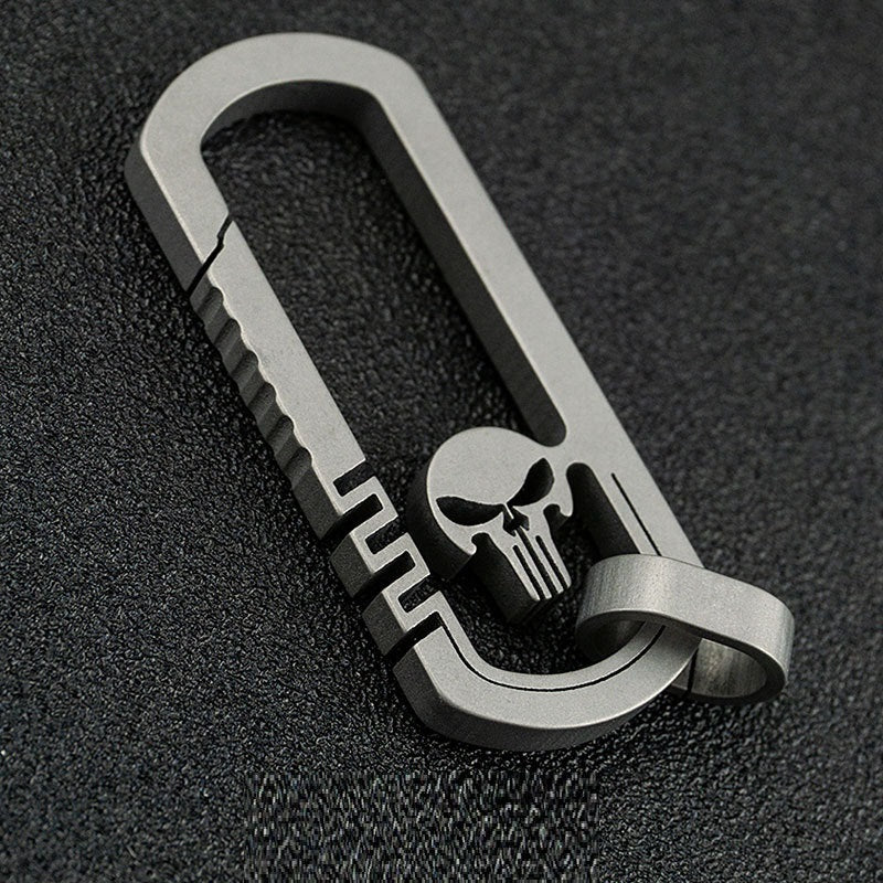 Titanium Alloy Keychain Fashionable Men&