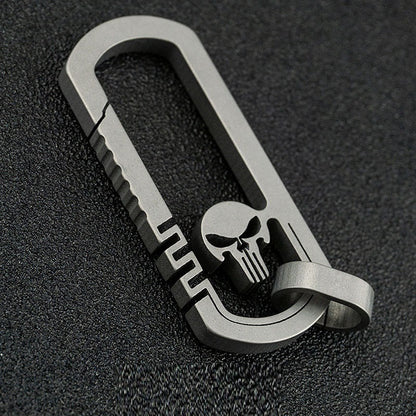Titanium Alloy Keychain Fashionable Men&