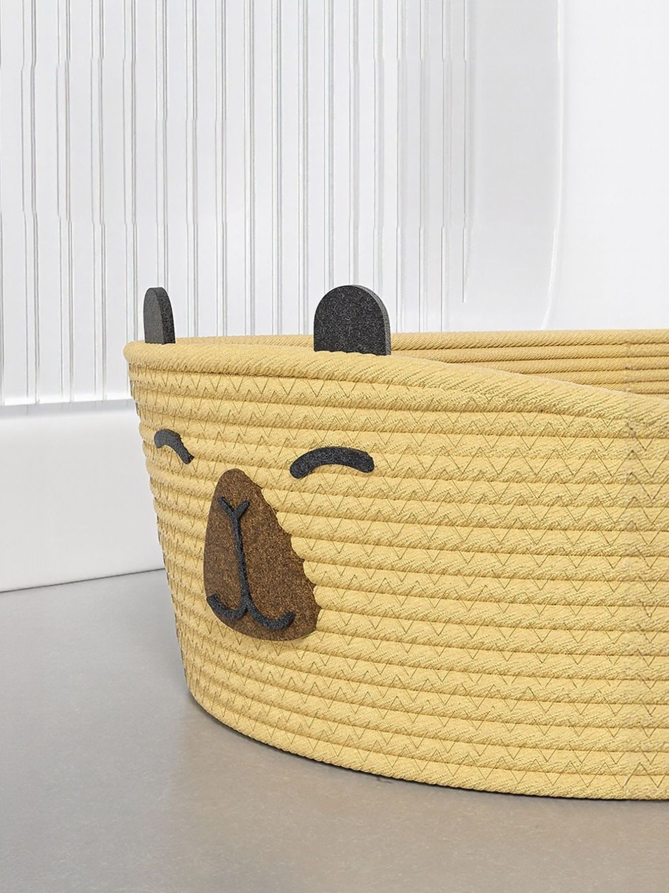 Woven Rope Oval Pet Bed - Loving It Shop