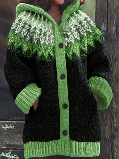 New Animal 3D Printed Casual Hooded Cloak Jacket