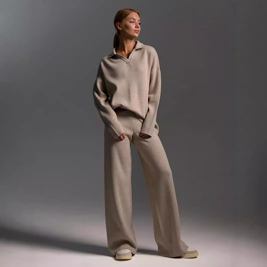 Fall Winter Two Piece Set Women&